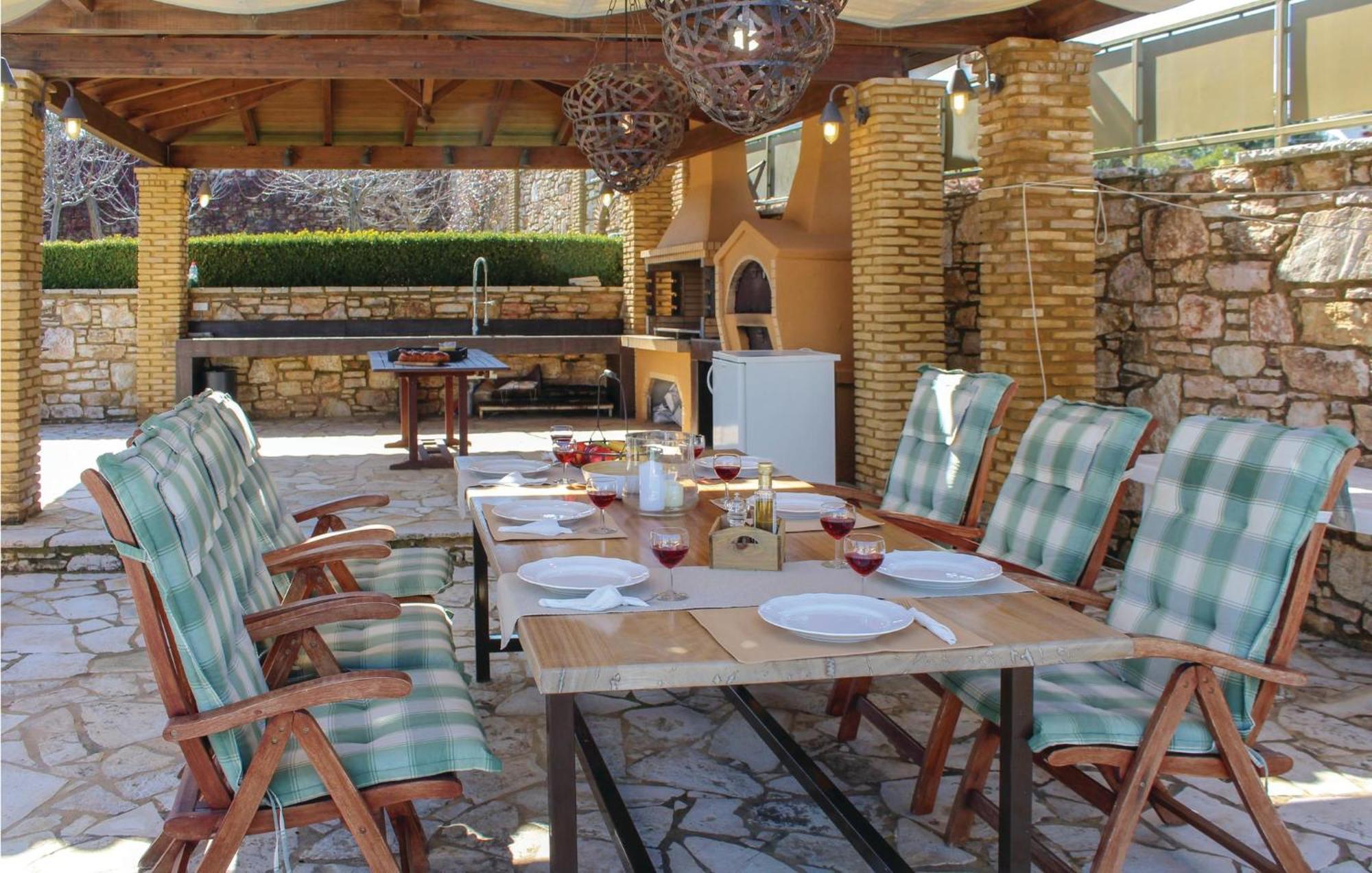 Awesome home in Koroni with 5 Bedrooms, Jacuzzi&Outdoor swimming pool Zewnętrze zdjęcie